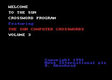 Sun Crosswords, The - Vol. 3 & 4